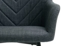 Chaise PURHUS Gris/noir -Meubles Soldes Boutique 185823
