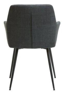 Chaise PURHUS Gris/noir -Meubles Soldes Boutique 185826