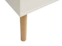 Buffet FENSMARK 2 Portes 3 Tiroirs Blanc/chêne -Meubles Soldes Boutique 185953