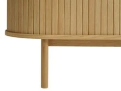 Royal Oak Buffet LYNGVIG 120 Cm 2 Portes Coulissantes Chêne Naturel -Meubles Soldes Boutique 185998