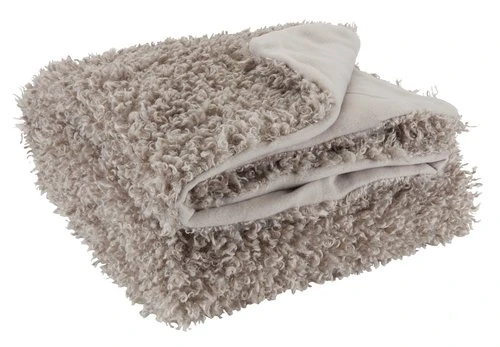 Plaid HASSEL 120x160 Gris 1 Plaid HASSEL 120x160 Gris