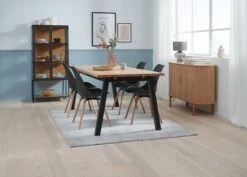 Royal Oak Buffet LYNGVIG 120 Cm 2 Portes Coulissantes Chêne Naturel -Meubles Soldes Boutique 186949