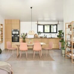 Chaise BISTRUP Pêche Poudré -Meubles Soldes Boutique 189096 1