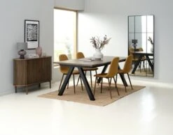 Royal Oak Buffet LYNGVIG 120 Cm Portes Coulissantes Chêne Foncé -Meubles Soldes Boutique 189184