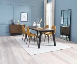 Royal Oak Buffet LYNGVIG 120 Cm Portes Coulissantes Chêne Foncé -Meubles Soldes Boutique 189189