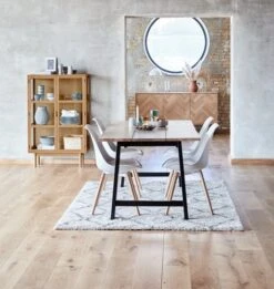 Royal Oak Vitrine LANGELINIE 2 Portes Chêne -Meubles Soldes Boutique 198645