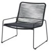 Fauteuil Lounge BANDSBJERG Noir