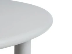Table HANSTED Ø100 Gris Chaud -Meubles Soldes Boutique 213593