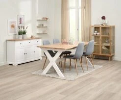 Rallonge VISLINGE 90x45 Naturel -Meubles Soldes Boutique 213800 1