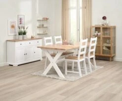 Rallonge VISLINGE 90x45 Naturel -Meubles Soldes Boutique 213801 1