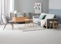 Royal Oak Meuble TV LYNGVIG 2 Portes Tambours Chêne Naturel -Meubles Soldes Boutique 216440 2