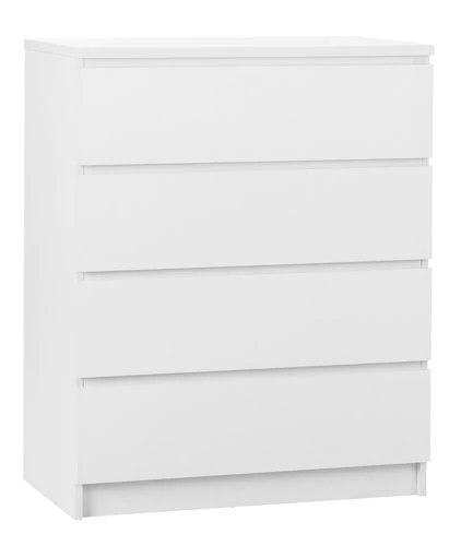 Commode 4 Tiroirs LIMFJORDEN Blanc