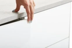 Meuble TV JERNVED Béton/brillant -Meubles Soldes Boutique 73561