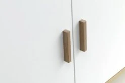 Buffet GAMMELGAB Chêne/blanc -Meubles Soldes Boutique 73574