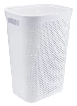 Panier à Linge INFINITY Plastique Blanc