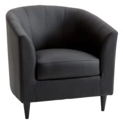 Fauteuil SINDAL Noir/noir