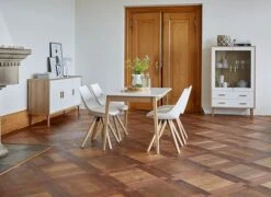 Buffet GAMMELGAB Chêne/blanc -Meubles Soldes Boutique 87279